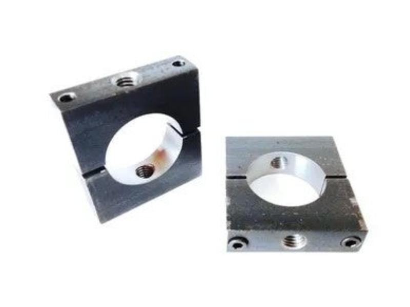 KLU4192 1.25 in. Steel Ballast Bracket Clamp - Black Paint