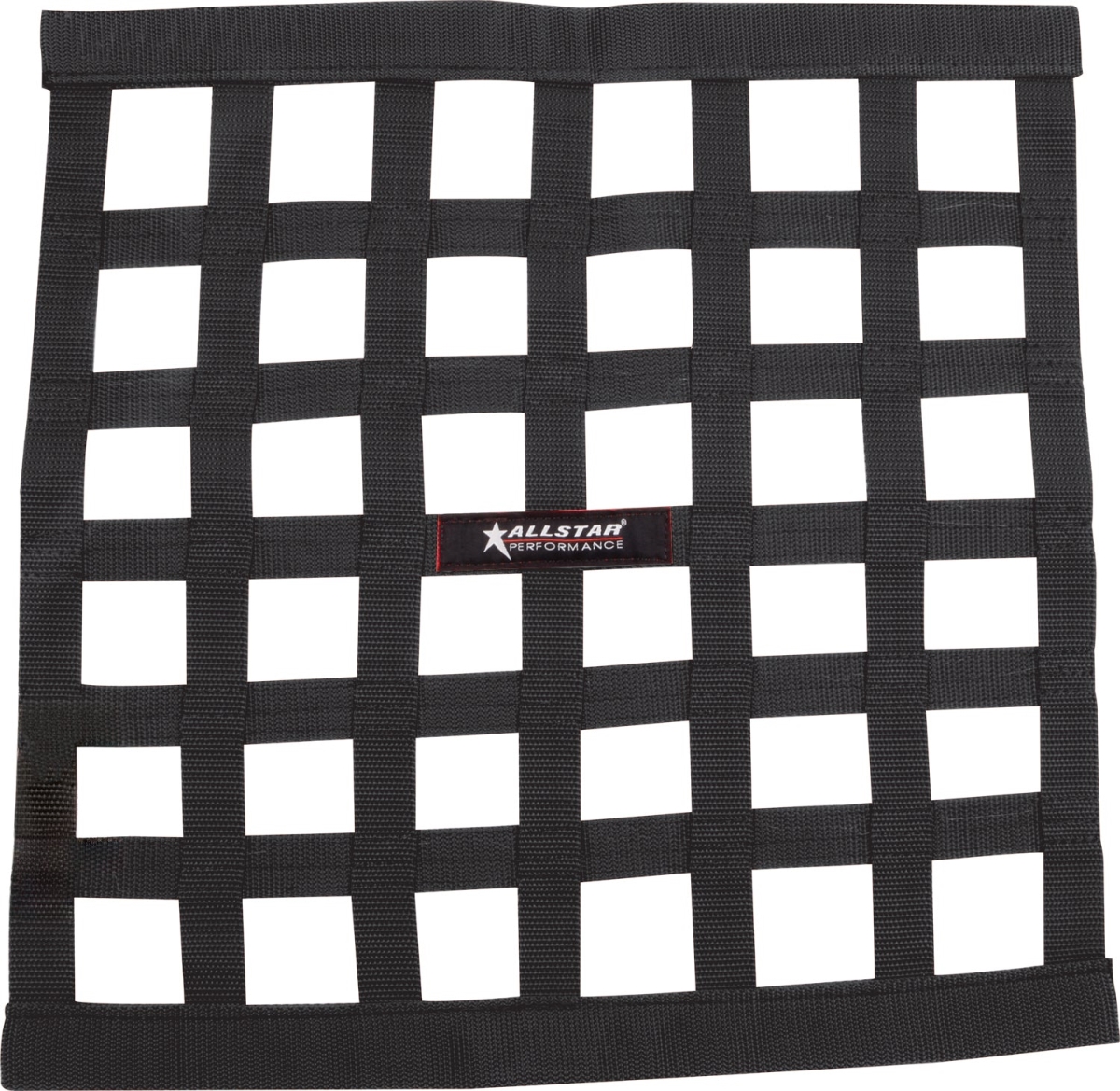 ALL10283 18 x 18 in. Non-SFI Ribbon Style Window Net, Black