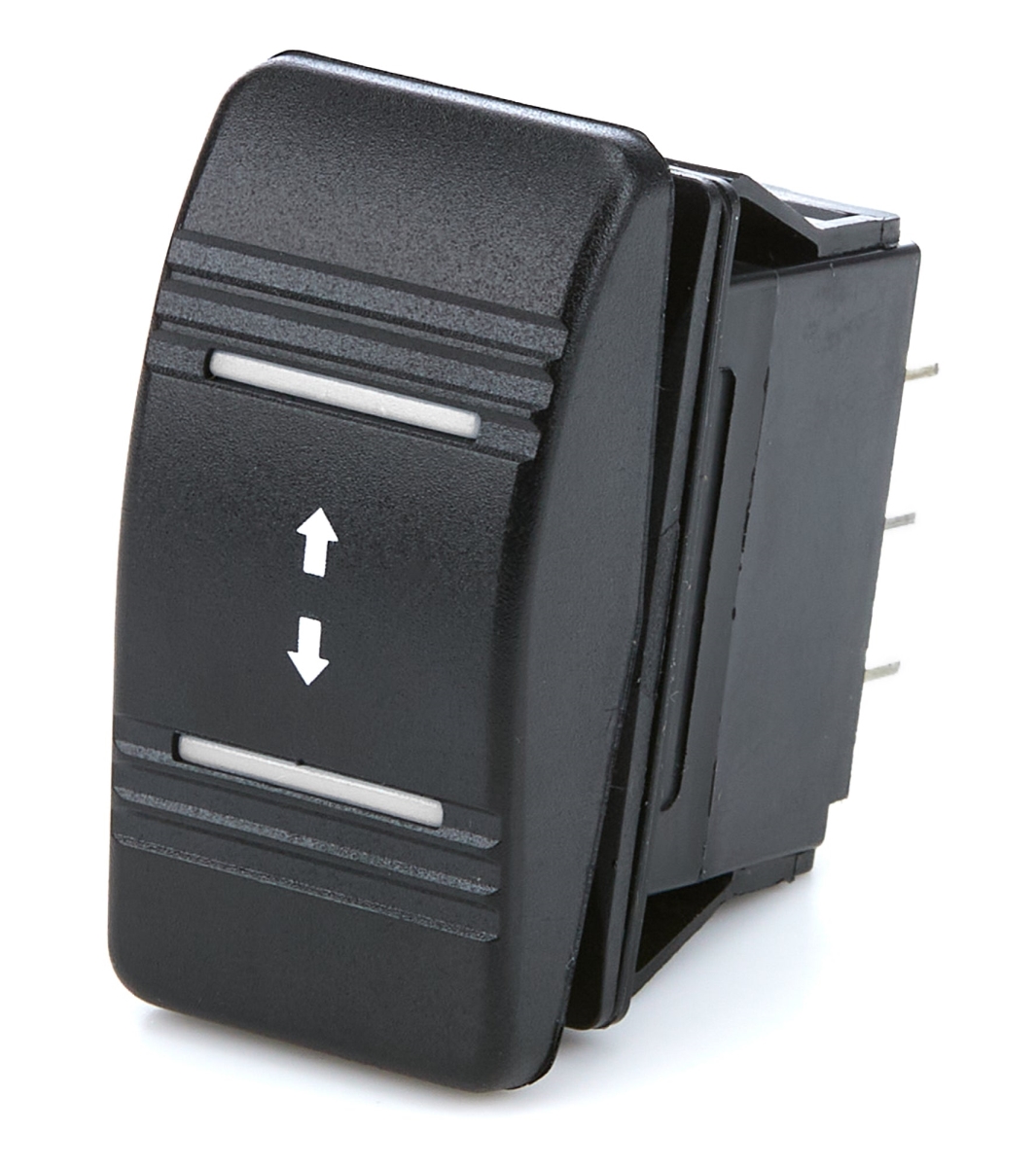 QRP52-402 12V Rocker Switch Momentary Winch - Black Plastic