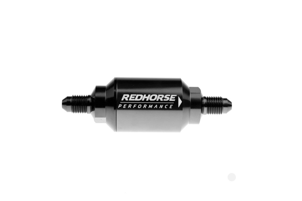 RHP4152-06-2 4152 Series Flapper Type Aluminum One-Way Check Valve with 6AN Male Inlet & Outlet - Black Anodized