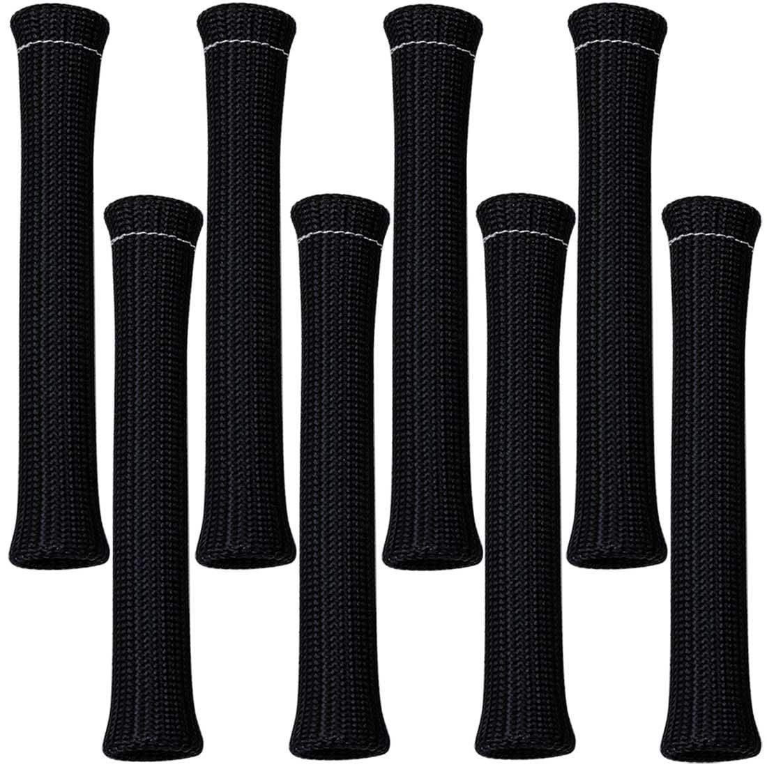Moroso MOR71978 0.75 in. ID x 7.5 in. Long High Temp Braided Fiberglass Spark Plug Boot Sleeve, Black