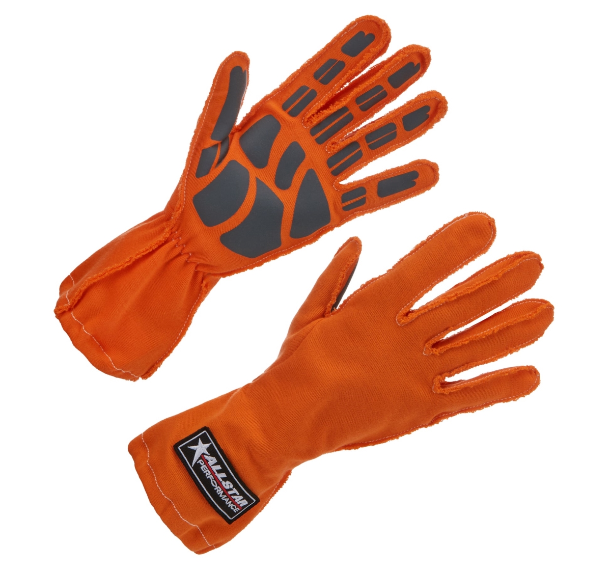 ALL913044 Outseam Single Layer Aramid Driving Gloves, Orange & Gray - Large