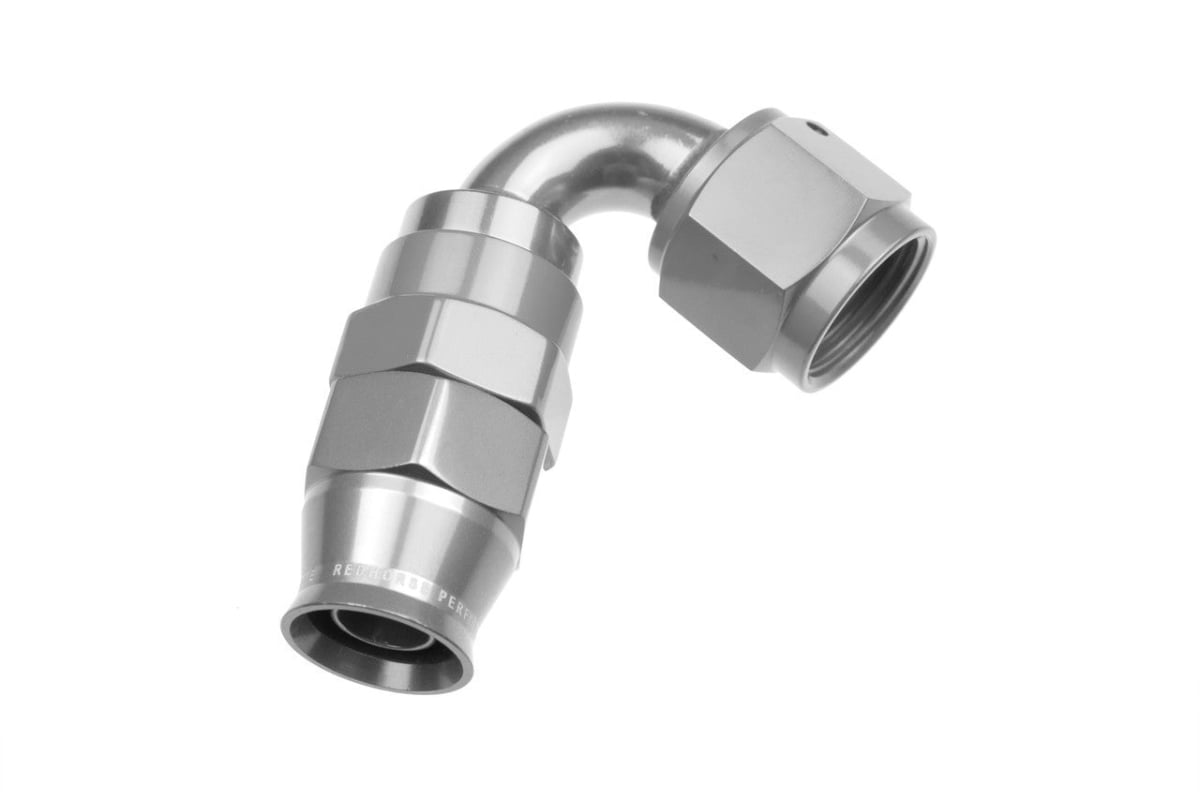 RHP1220-10-2 10AN 120 Deg PTFE Reusable Hose End, Black