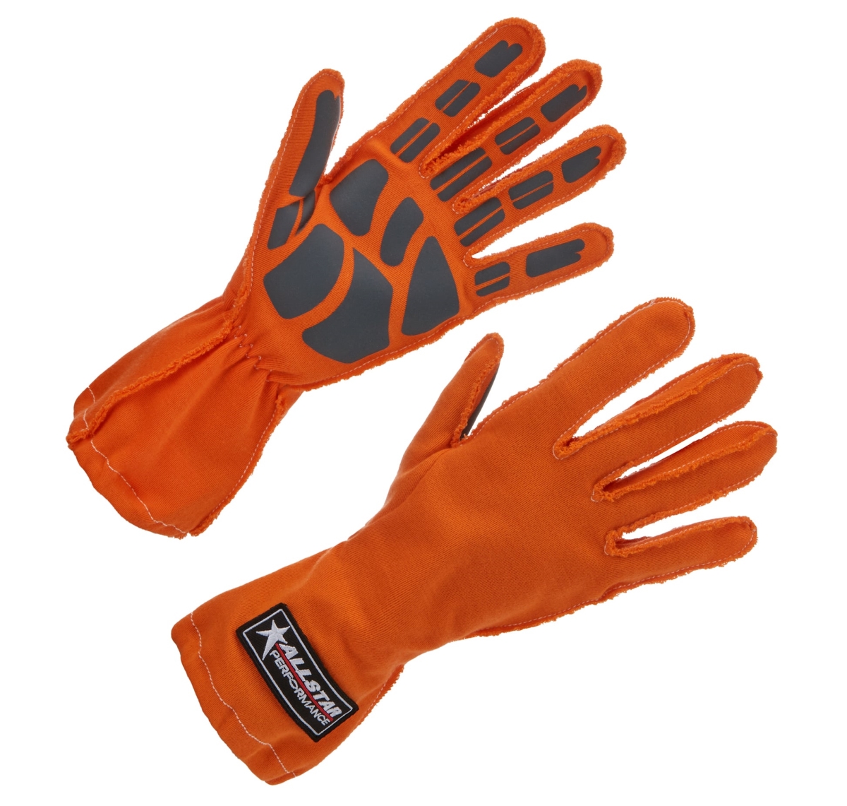 ALL913045 Outseam Single Layer Aramid Driving Gloves, Orange & Gray - Extra Large