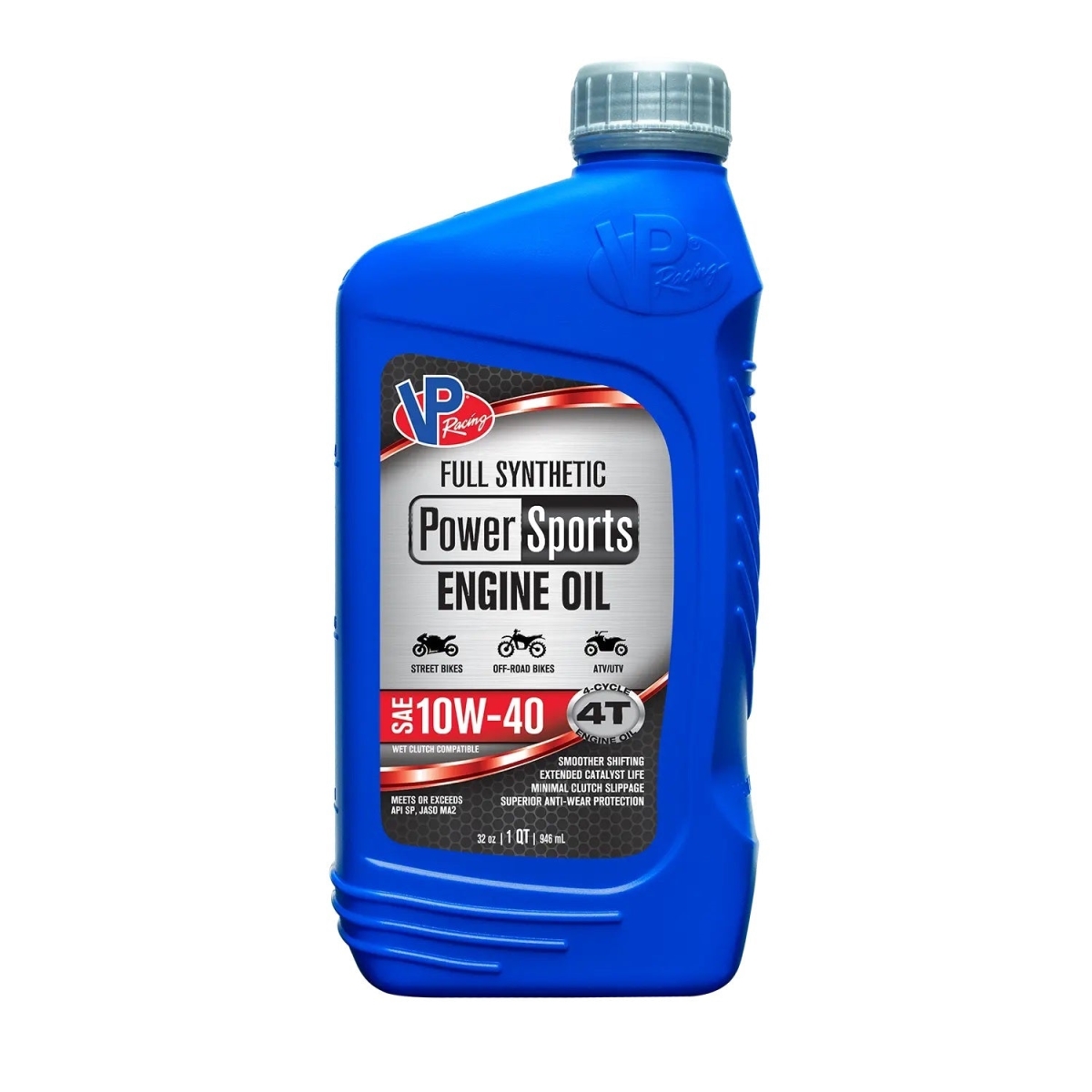 VPF2937 SAE 10W-40 Powersport Synthetic Quart Oil