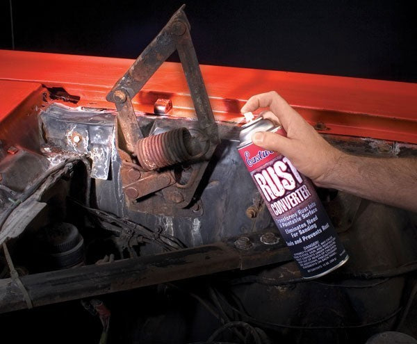 EAS51483Z 13 oz Paintable Aerosol Rust Converter - Black
