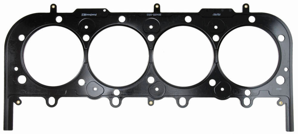 FEL26465-053 4.7 in. Bore & 0.053 in. Compression Thickness Big Block Chevy Cylinder Head Gasket - Black