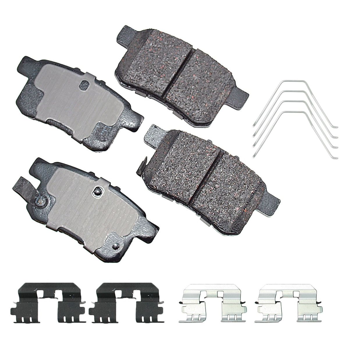 AKEACT1336A Rear Brake Pads for 2009-2014 Acura TSX