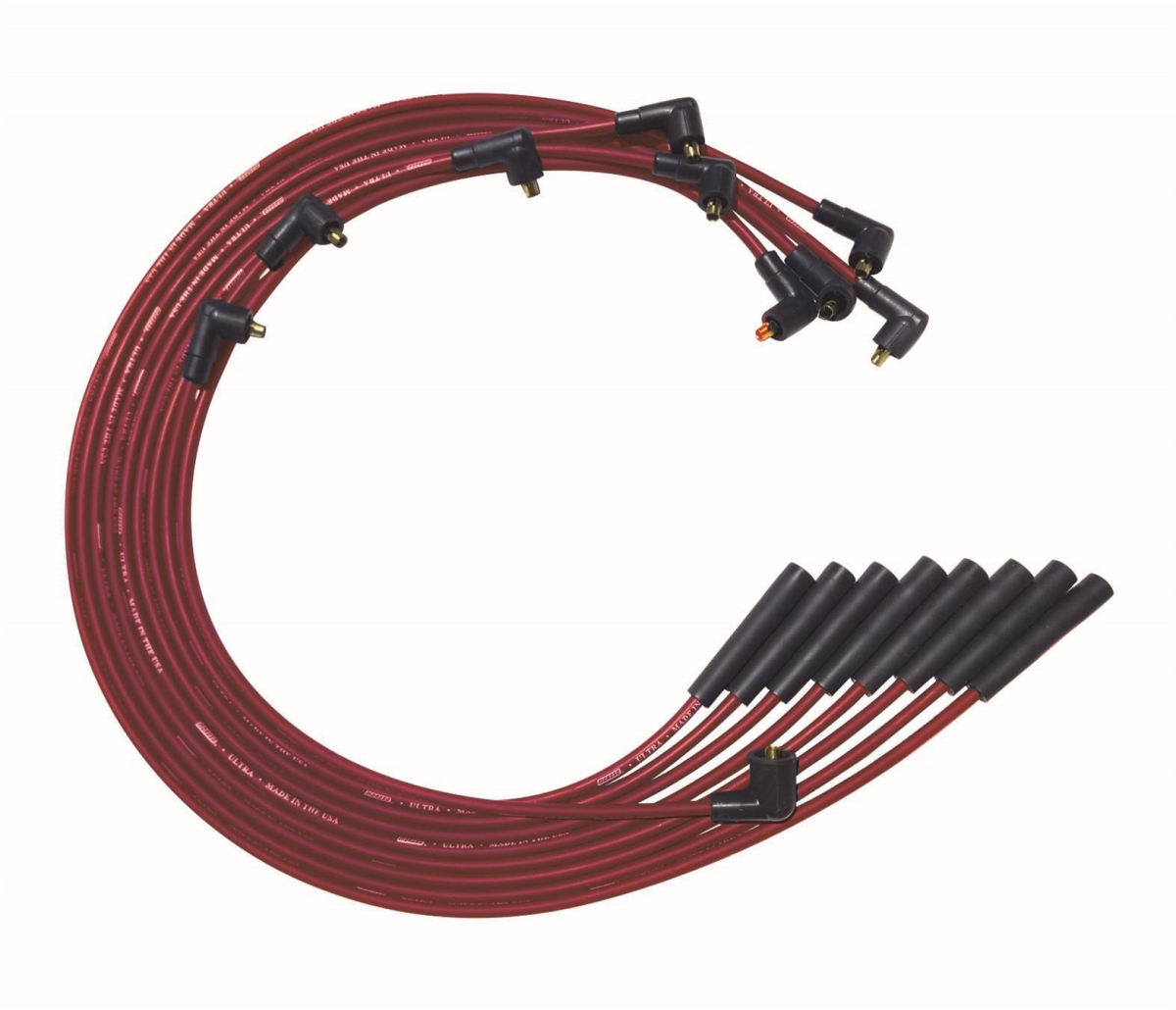 Moroso MOR52061 Ultra Plug Wire Set for BBM 361-440, Red