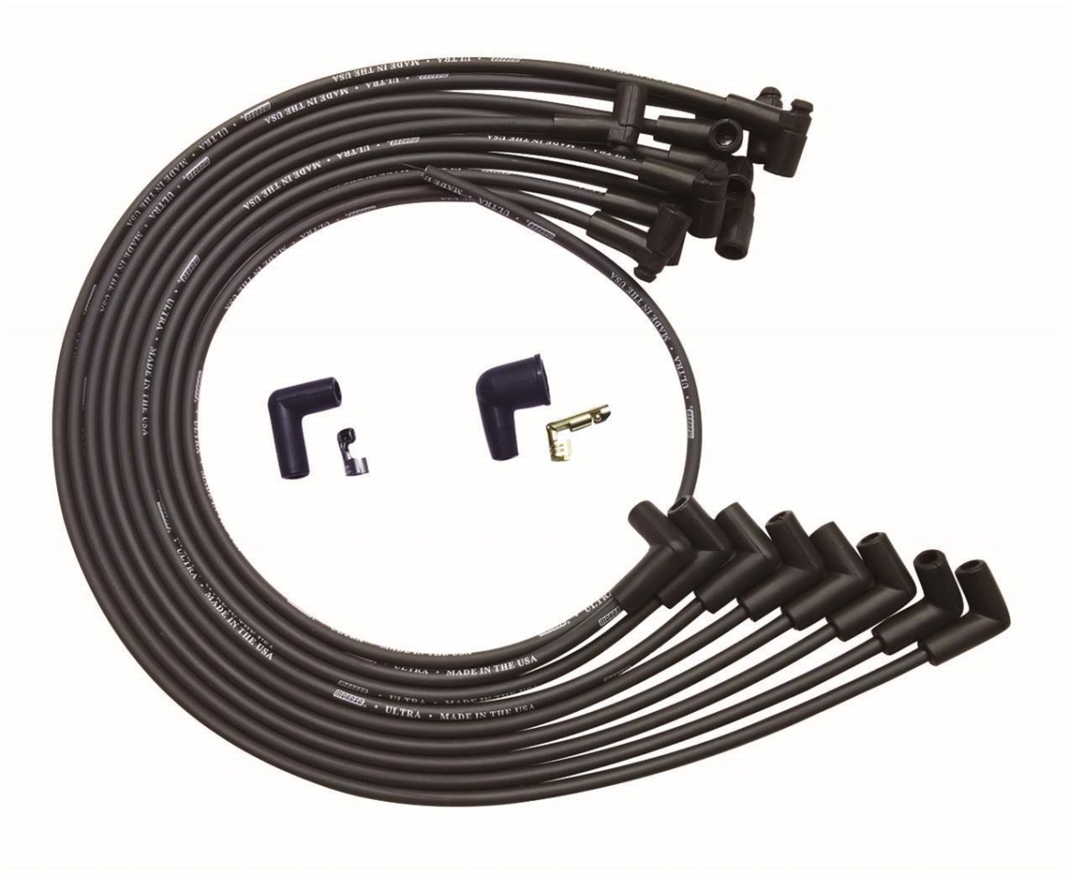 Moroso MOR51043 Ultra Plug Wire Set for BBC Under VC, Black