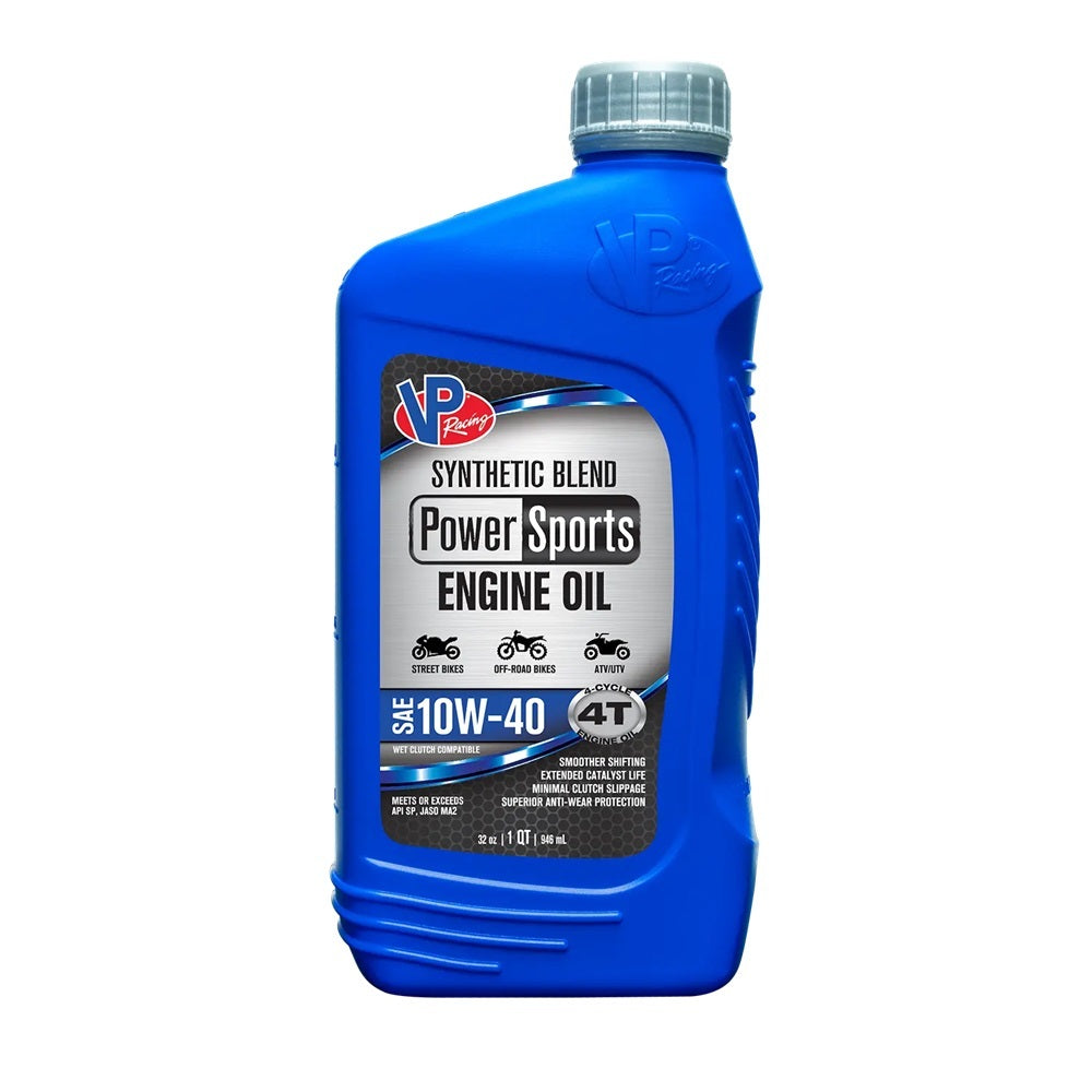 VPF2935 SAE 10W-40 Quart Powersport Semi-Blend Motor Oil - 1 qt. Bottle