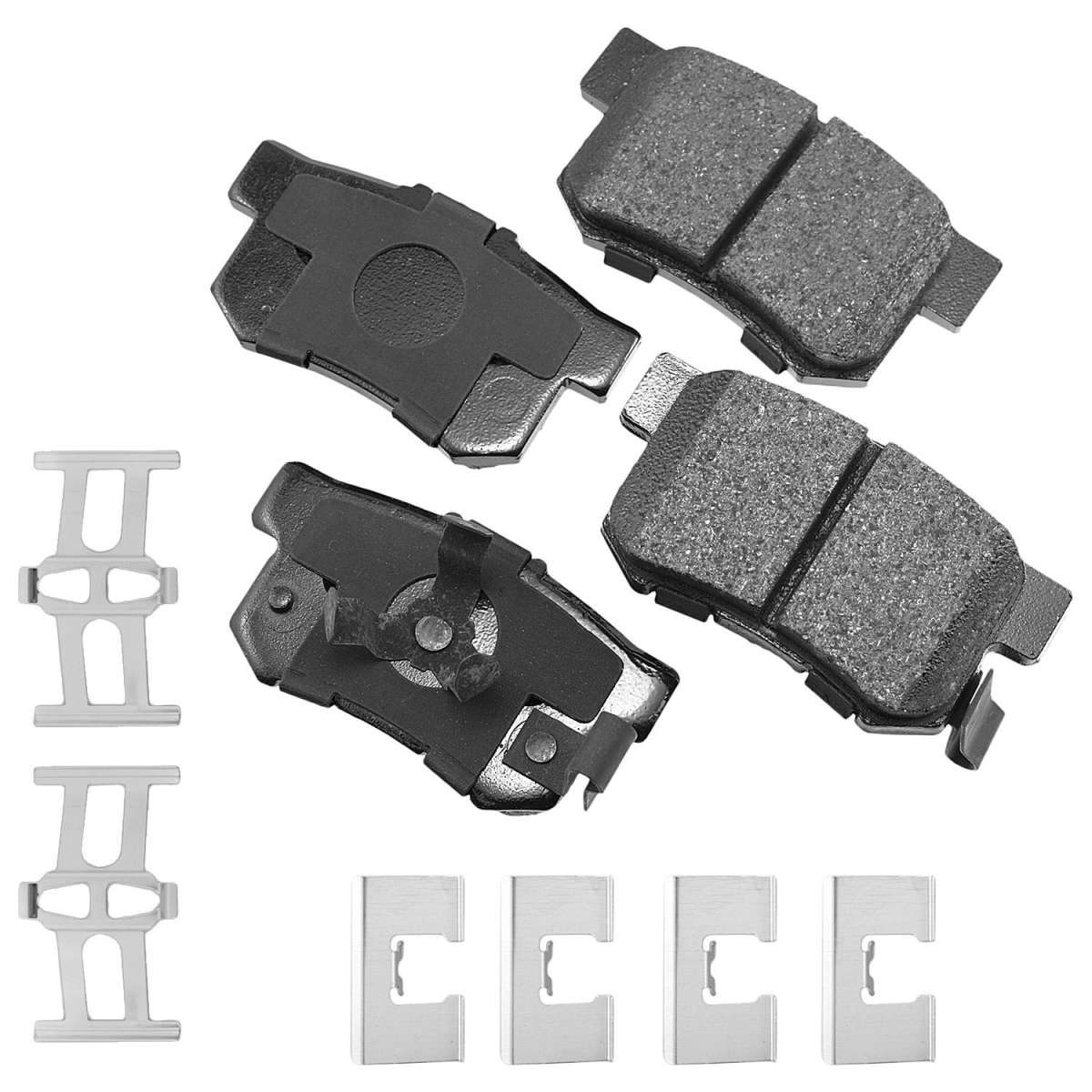 Ultra Premium Ceramic Pads, Akebono Act1086A Proact