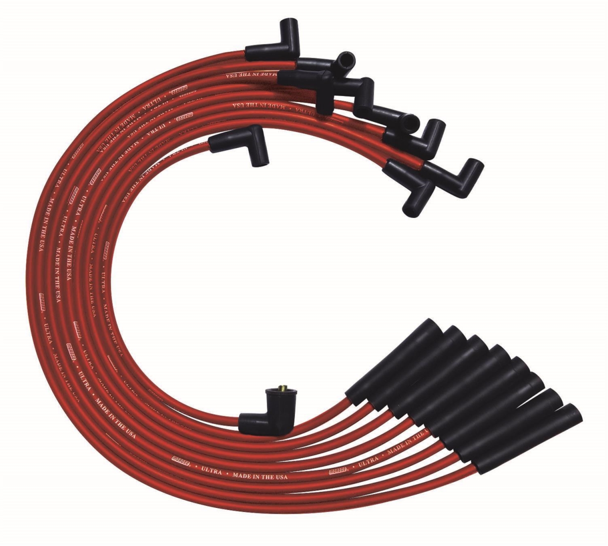 Moroso MOR52074 Ultra Plug Wire Set - BBF - Red