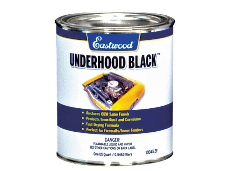 EAS10045ZP 1 qt. Semi Gloss Black Underhood Semi Gloss Black Quart Paint Can
