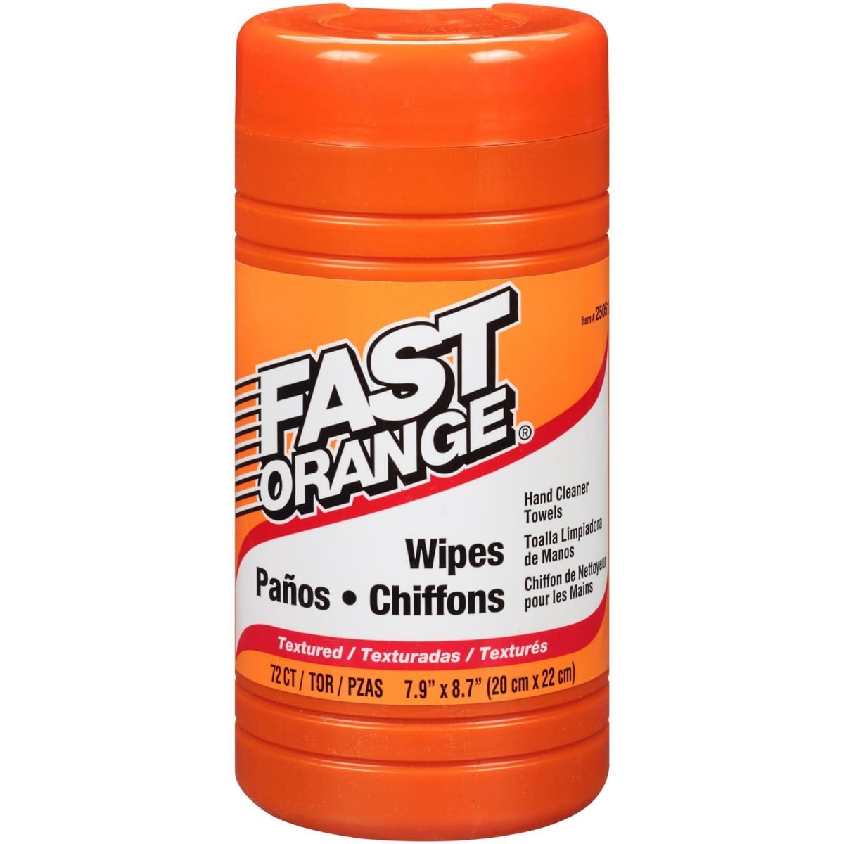 PEX25051 Fast Orange Cleaning Wipe - Set of 72