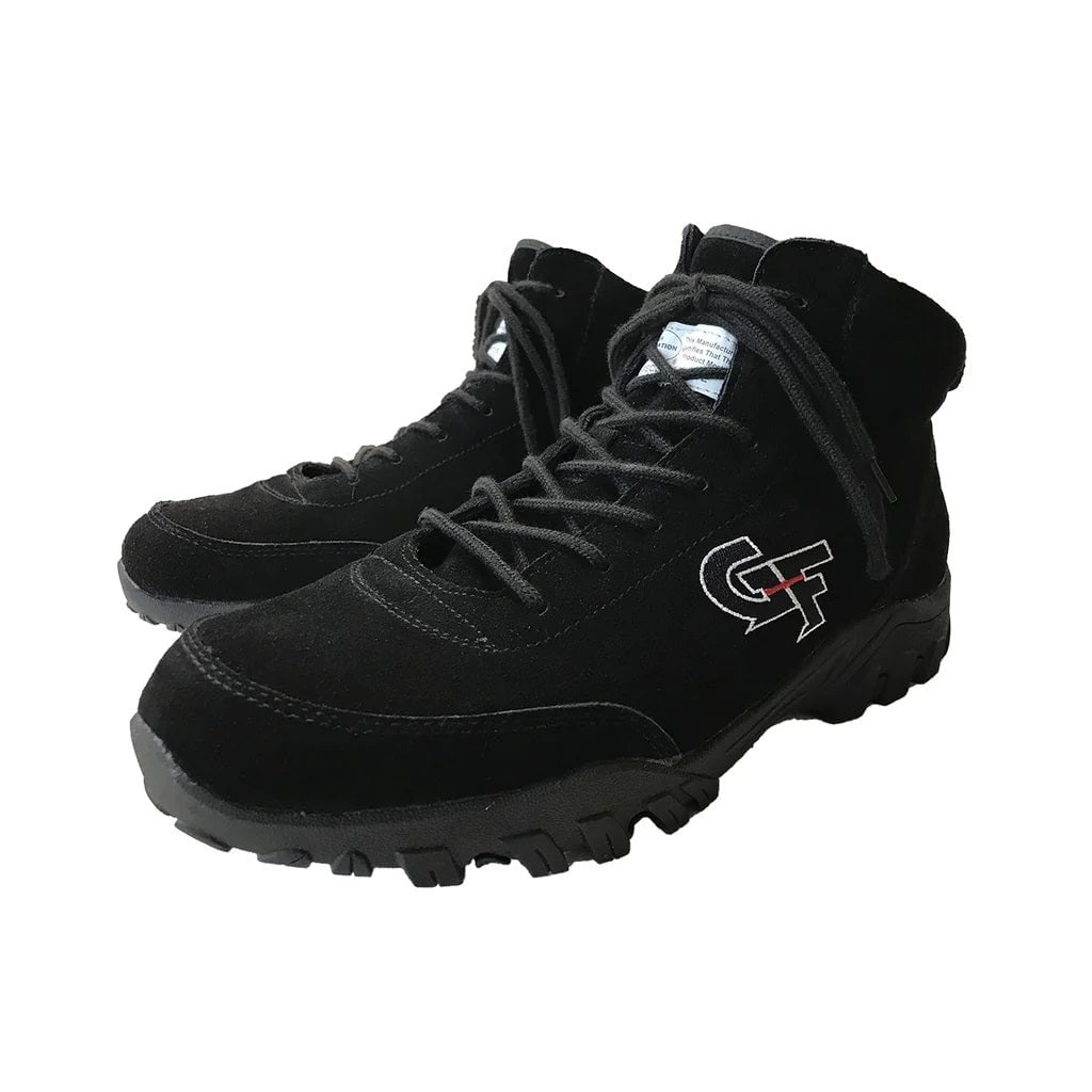 GFR4254100BK SFI 3.3-5 Mid-Top Crew  Shoe with Fire Retardant, Black - Size 10 - 1 Pair
