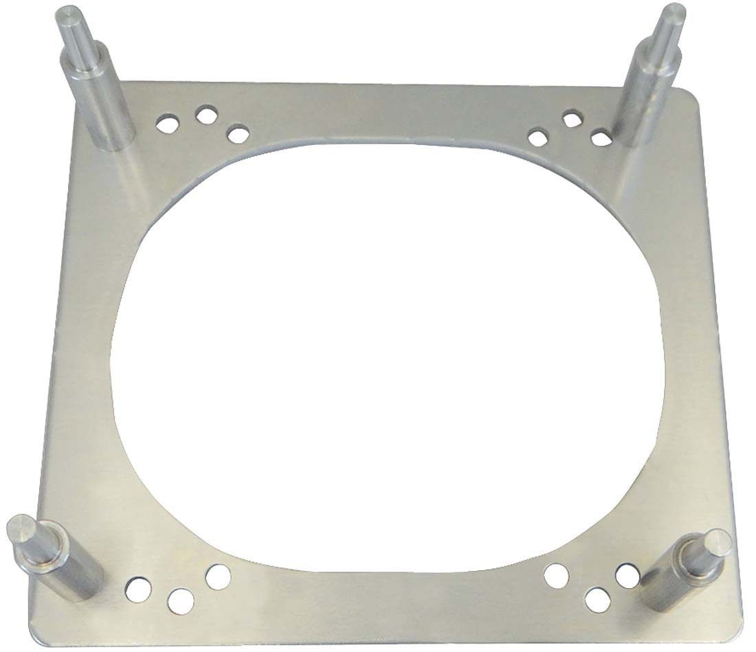 Moroso MOR62071 Aluminum Carburetor Universal Work Stand - Spread & Square Bore