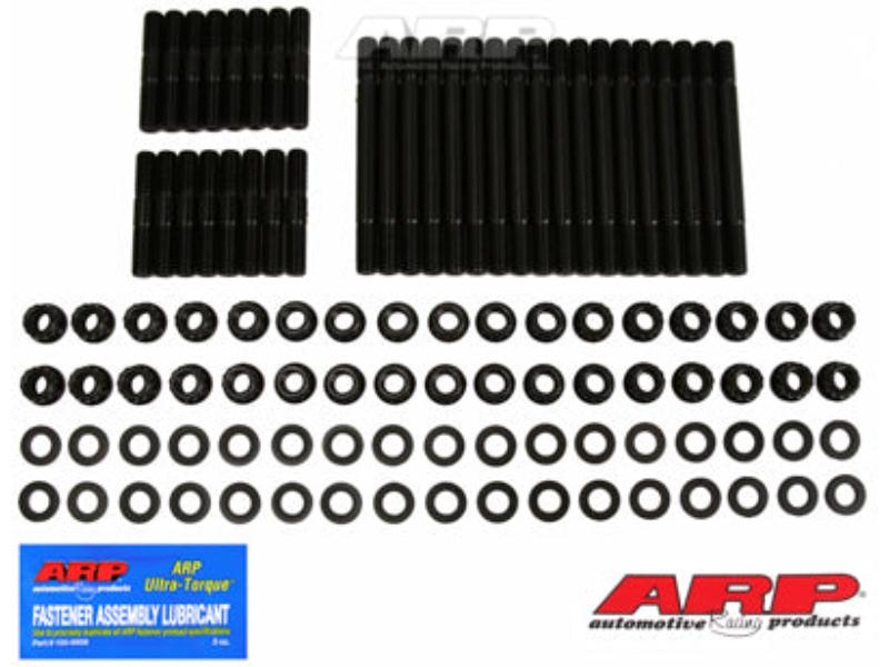 145-4301 BBM B & RB Series Cylinder Head Stud Kit with 12 Point Nuts Chromoly - Black Oxide