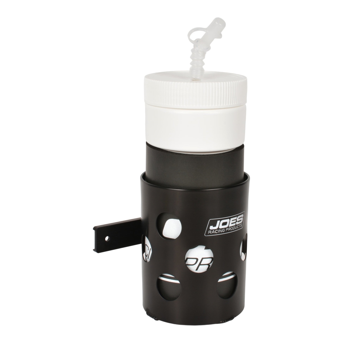JOE12605-B Aluminum Panel Mount Drink Bottle Kit - Black Anodized