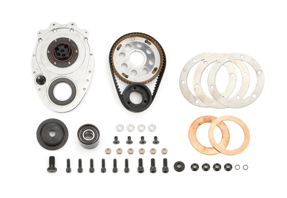 JESKBD-31550 External Aluminum Adjustable Belt Drive Kit - Small Block Chevy