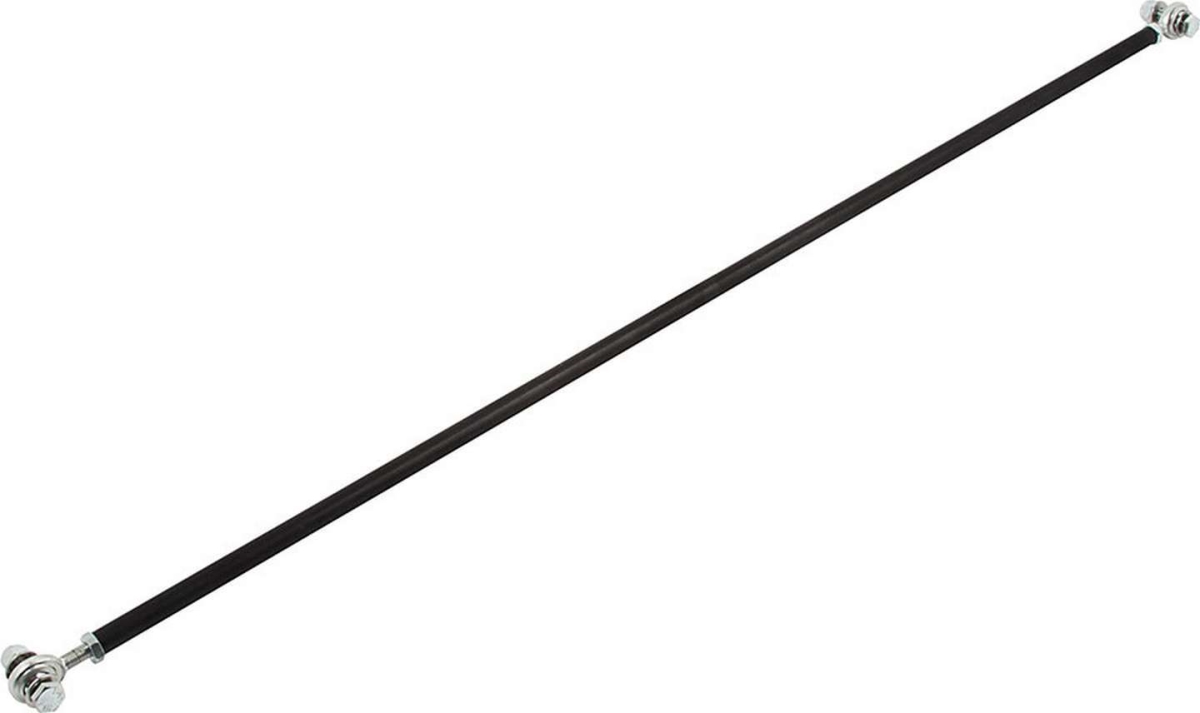 ALL54179 Aluminum Throttle Linkage with 36 in. Long 2 Rod End - Black Anodized