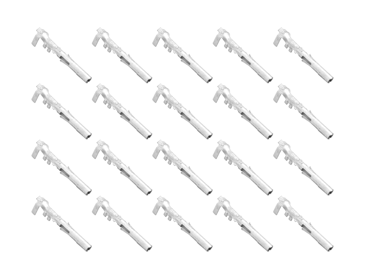 QRP50-300-20 17-14 Gauge Wire Terminal Pin Weather Pack for Tin Plated Copper - Set of 20