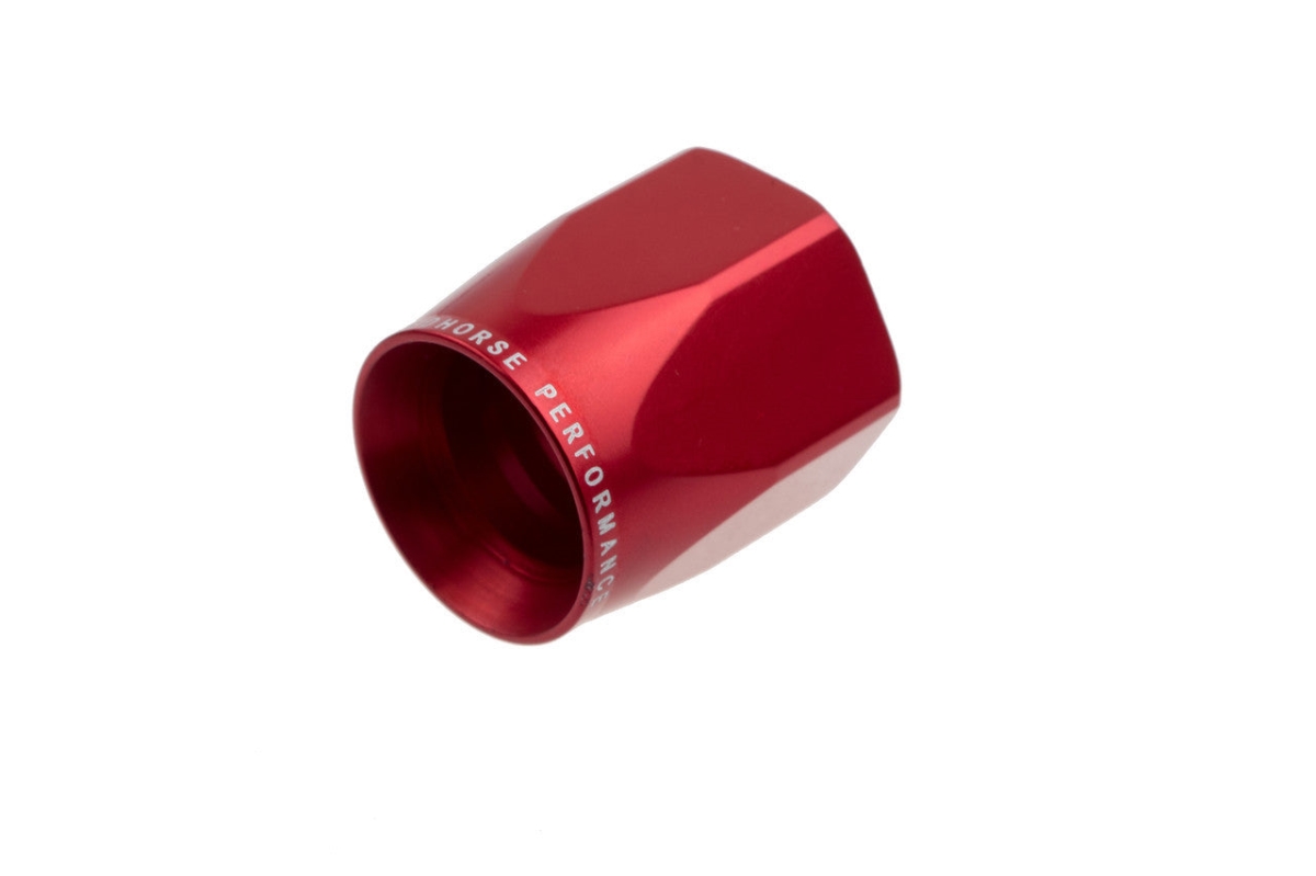 RHP1400-06-3 6AN Hose End Socket, Red