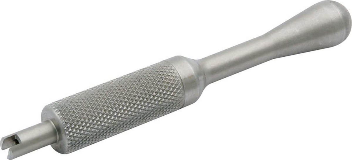 SHU60104 Knurled Natural Valve Stem Core Steel Tool