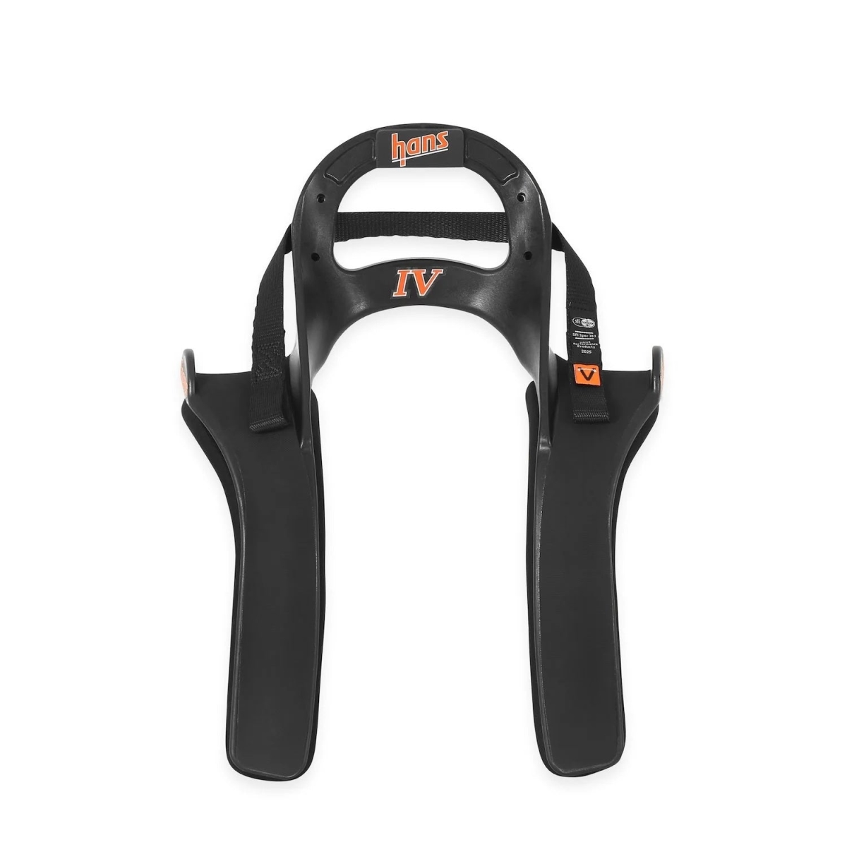 HANH4L20QC SFI 38.1  IV Large Plastic Head & Neck Support - Quick Click Tether