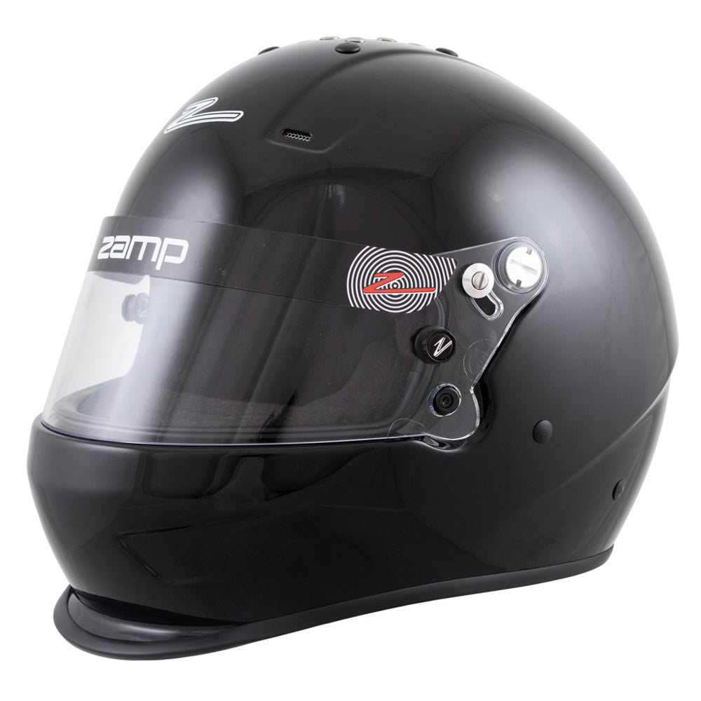 ZAMH782D03L RZ-38 DIRT SA2025 Gloss Helmet - Black - Large