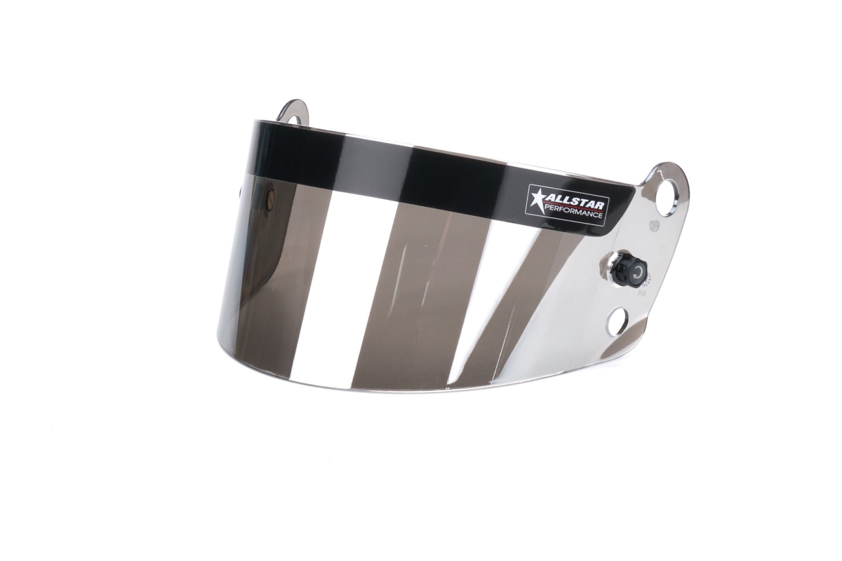 ALL940605 3 mm Anti-Fog Polycarbonate Helmet Shield, Silver Chrome