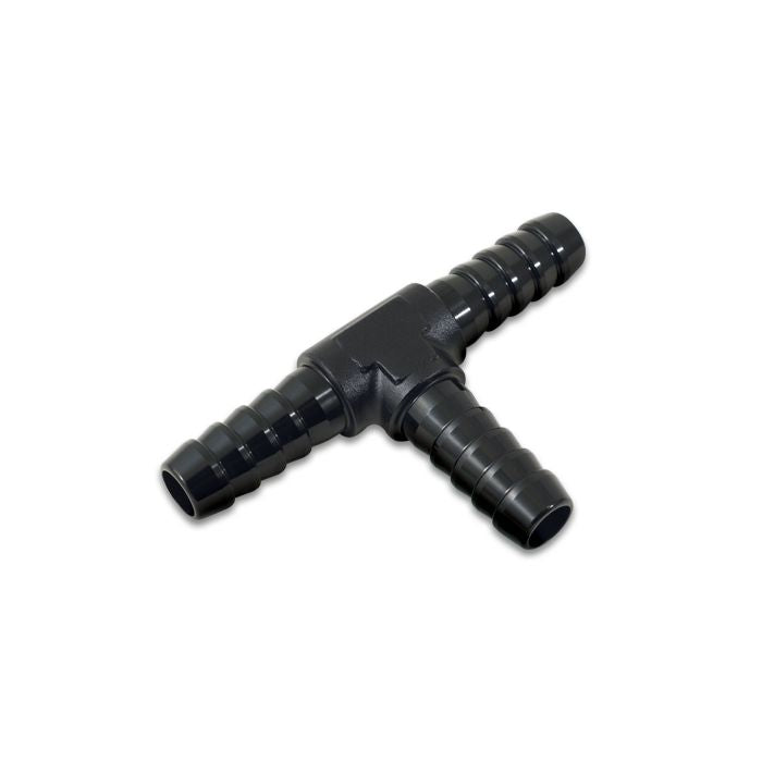 VIB11426 0.312 x 0.312 in. Hose Barb Tee Fitting Adapter, Black Anodized