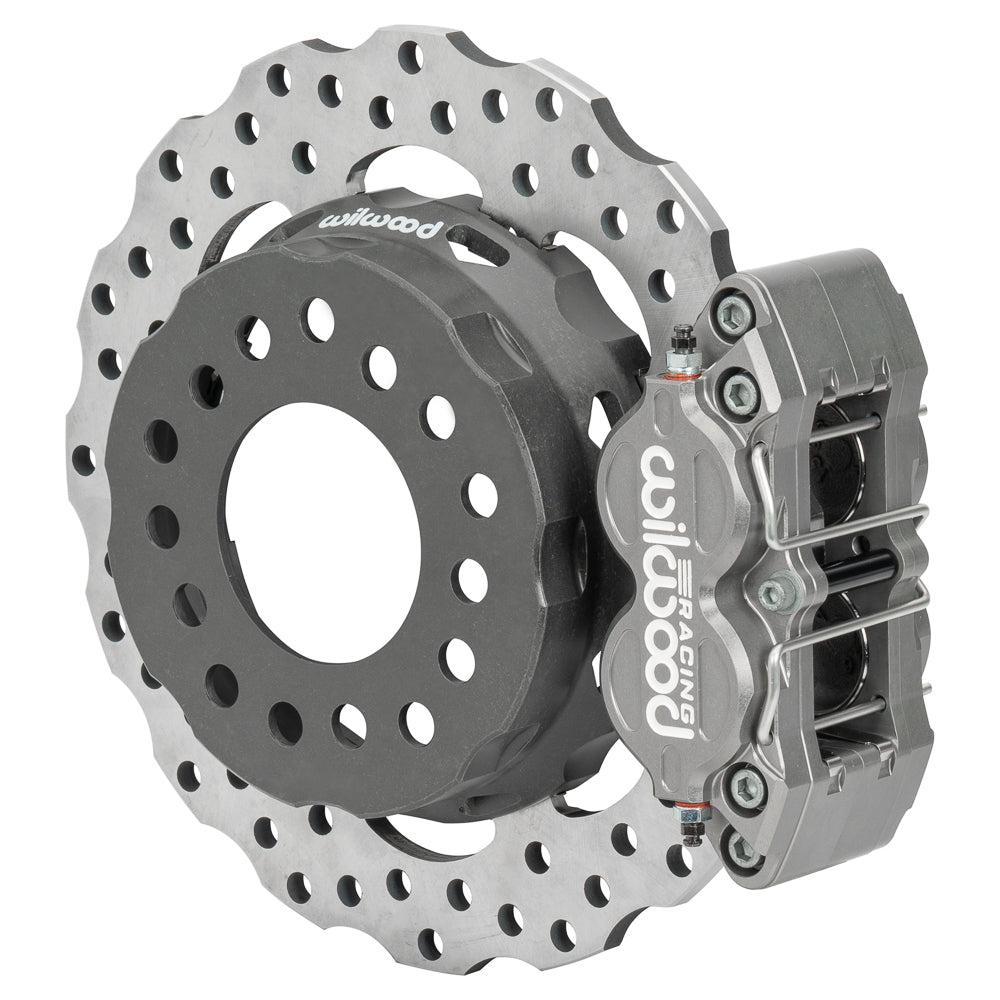 WIL140-17875-D 9 x 2.36 in. Rear End Offset Drag Brake Kit for Ford