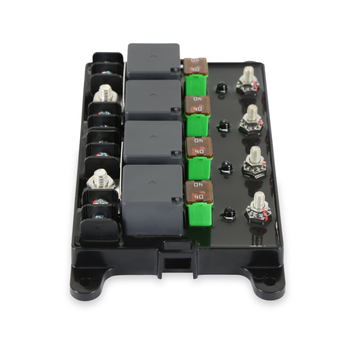 MSD Ignition MSD7566-4 4-Channel Mechanical Relay Module - Black