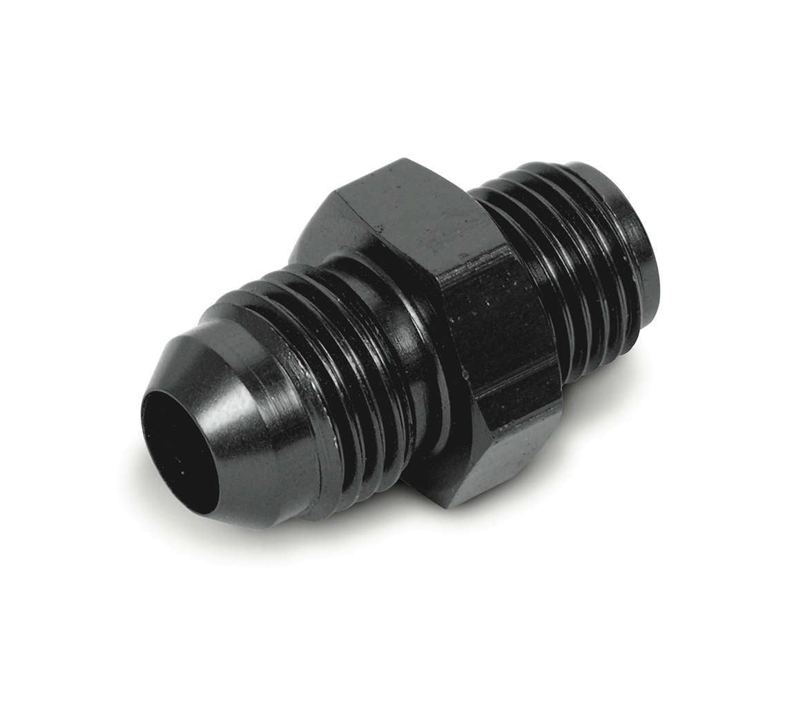 EARAT991946ERL Fuel Pump Fitting, -6 AN To 0.5 in.-20 Thread, Black