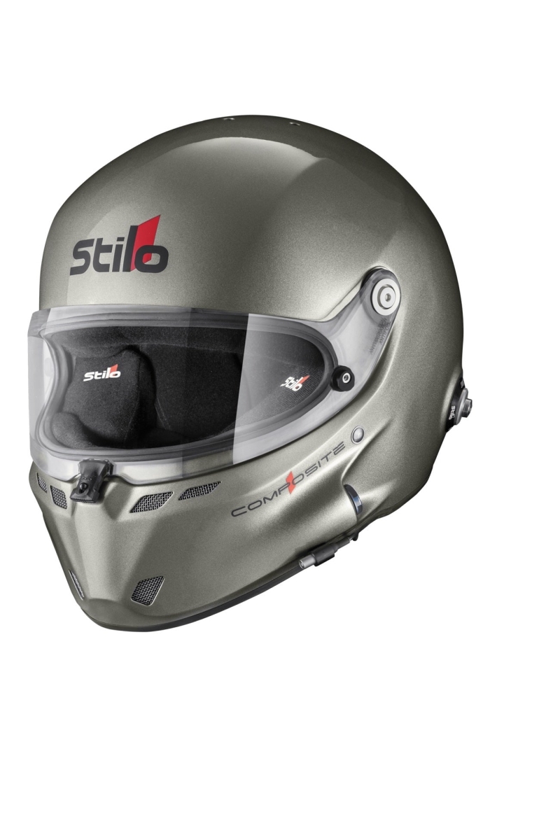 STIAA0800AF2X64 SA2025 Composite ST6 GT Helmet, White - 3XL