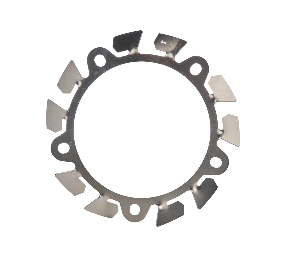 ALL42176 Left Hand Wide 5 Aluminum Brake Fan, Natural