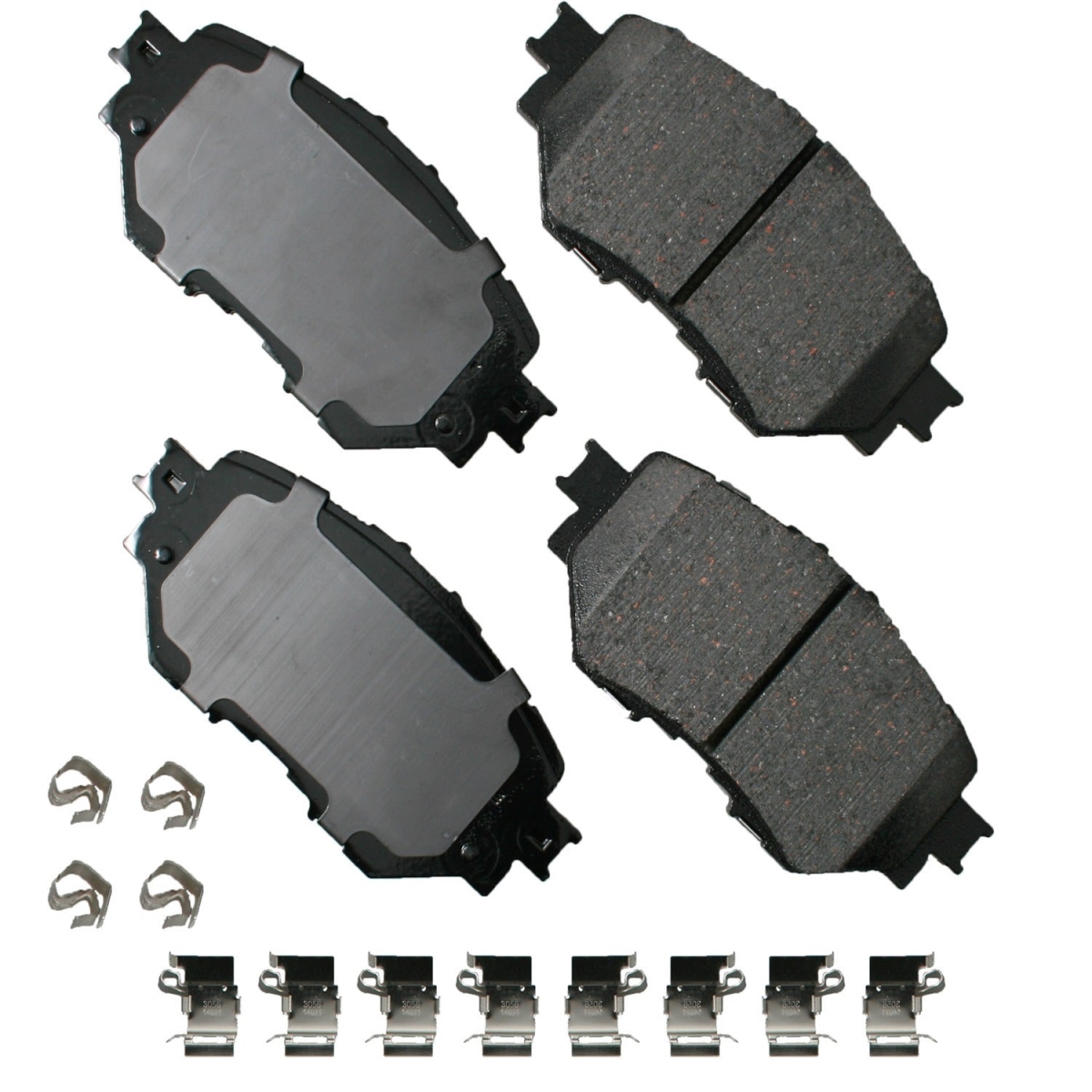 AKEACT1759 Performance Catalytic Converter Brake Pads for 2014-2018 Mazda 3 Sport