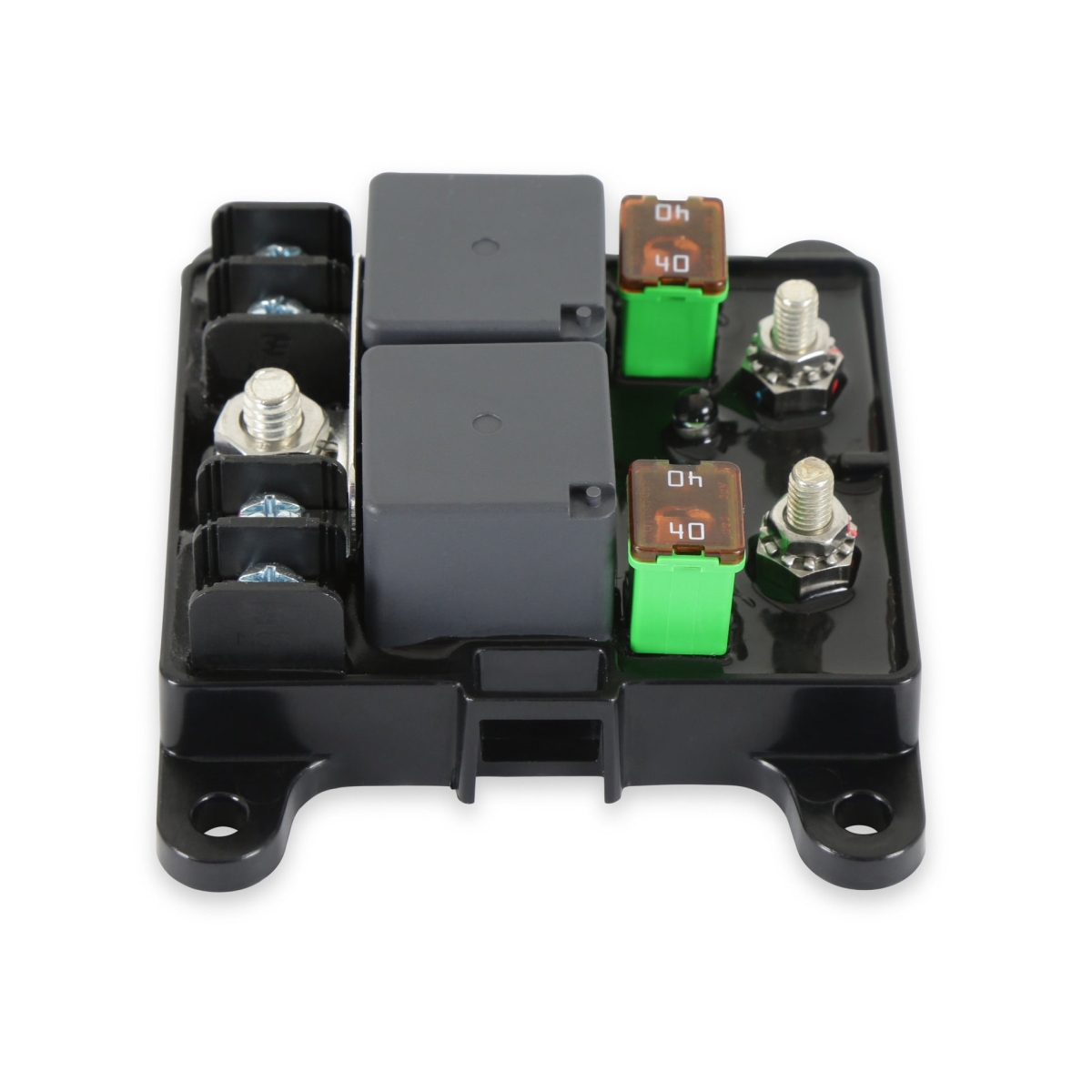 MSD Ignition MSD7566-2 40A Mechanical Relay Module, 2-Channel Design, Black