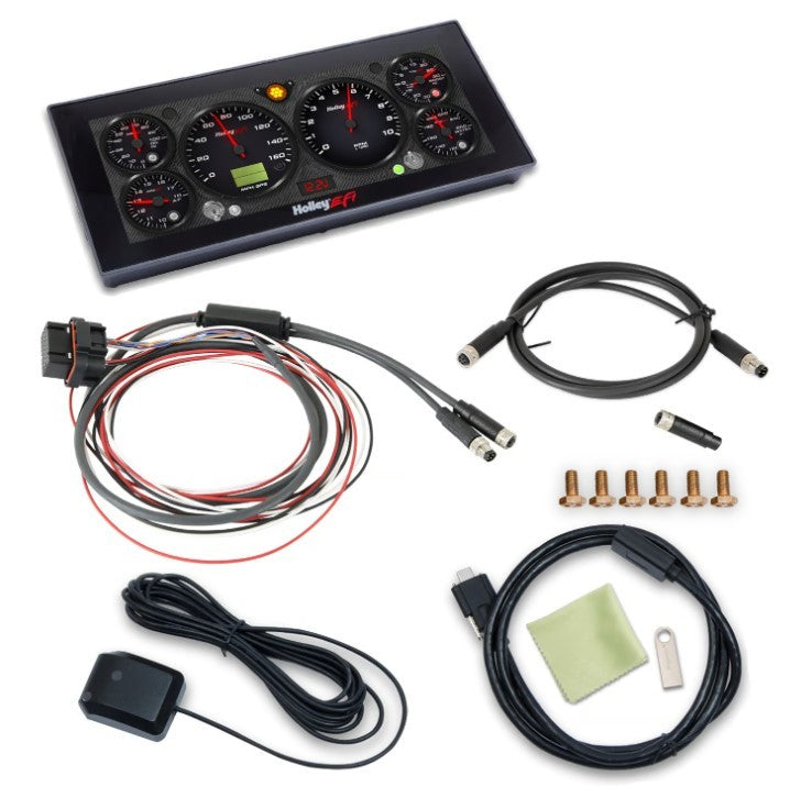 HLY553-111X  EFI Pro Dash 12.3 M8 Display, Black Face