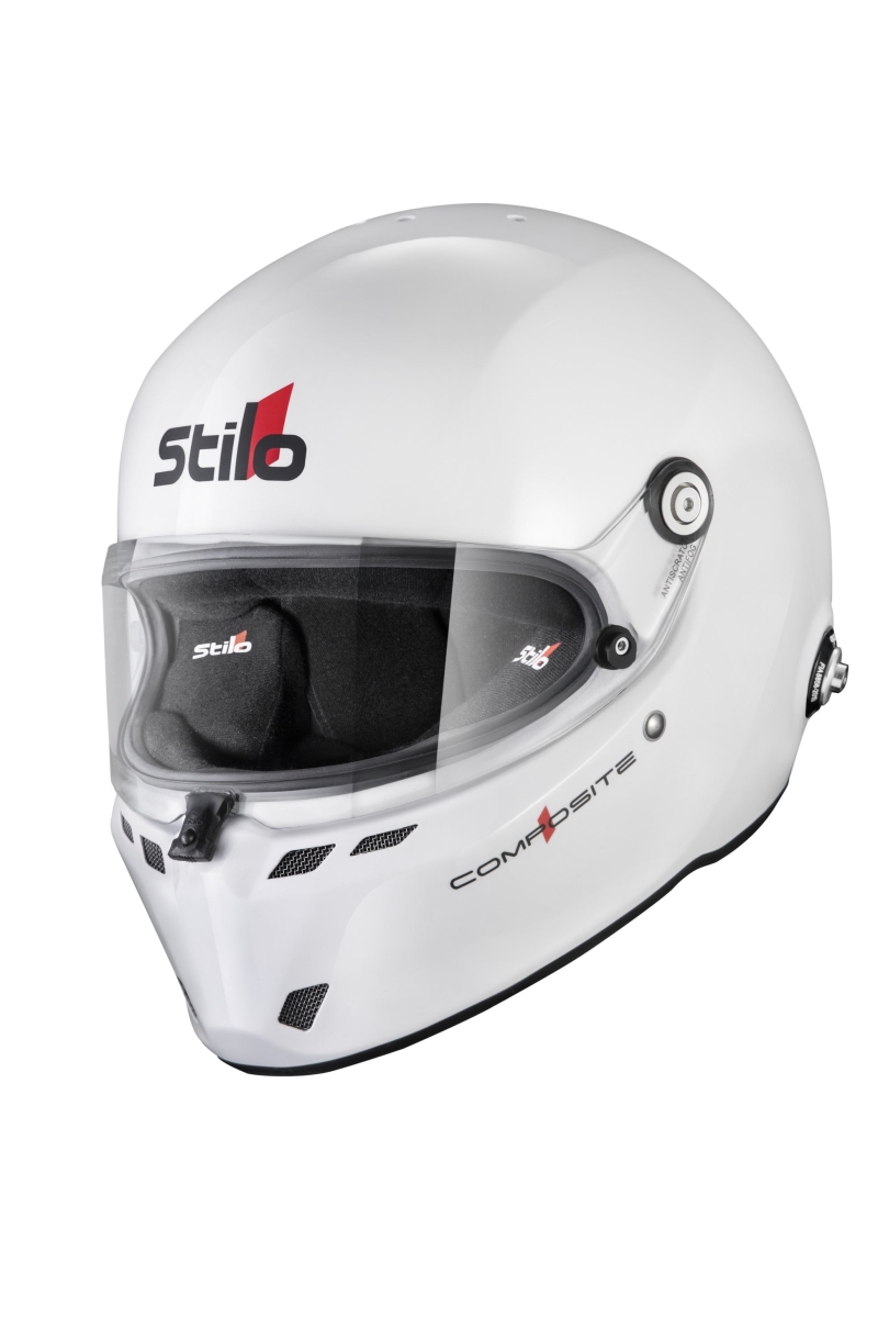 STIAA0810AF2X580101 SA2025 Composite ST6 FN Helmet, White - Medium & Large