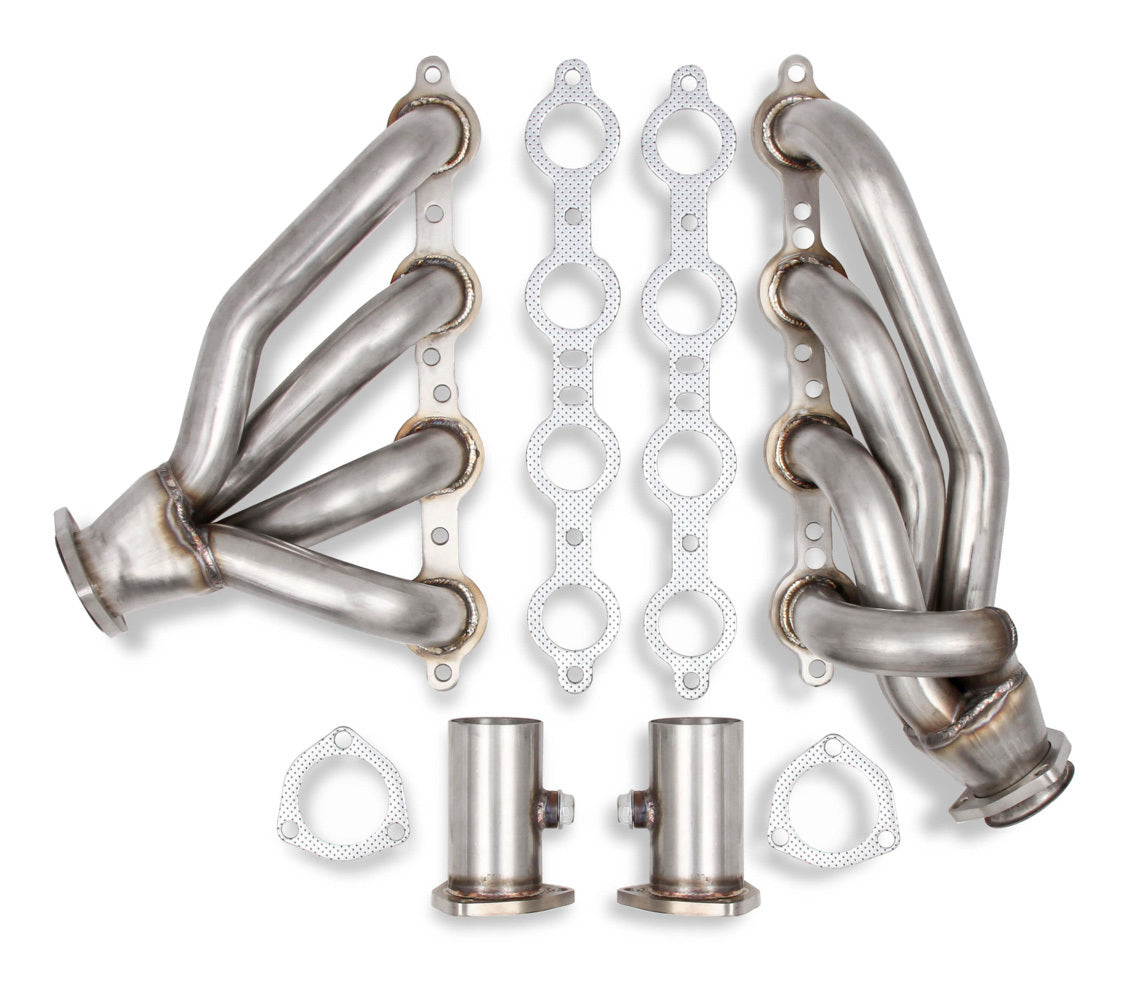 FLT11578 Exhaust Header Set for 1982-2004 GM S10 Truck LS Swap, Natural