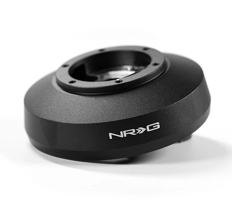 NRGSRK-179H Short Steering Hub for 1990-2004 Ford Mustang, Black Anodized