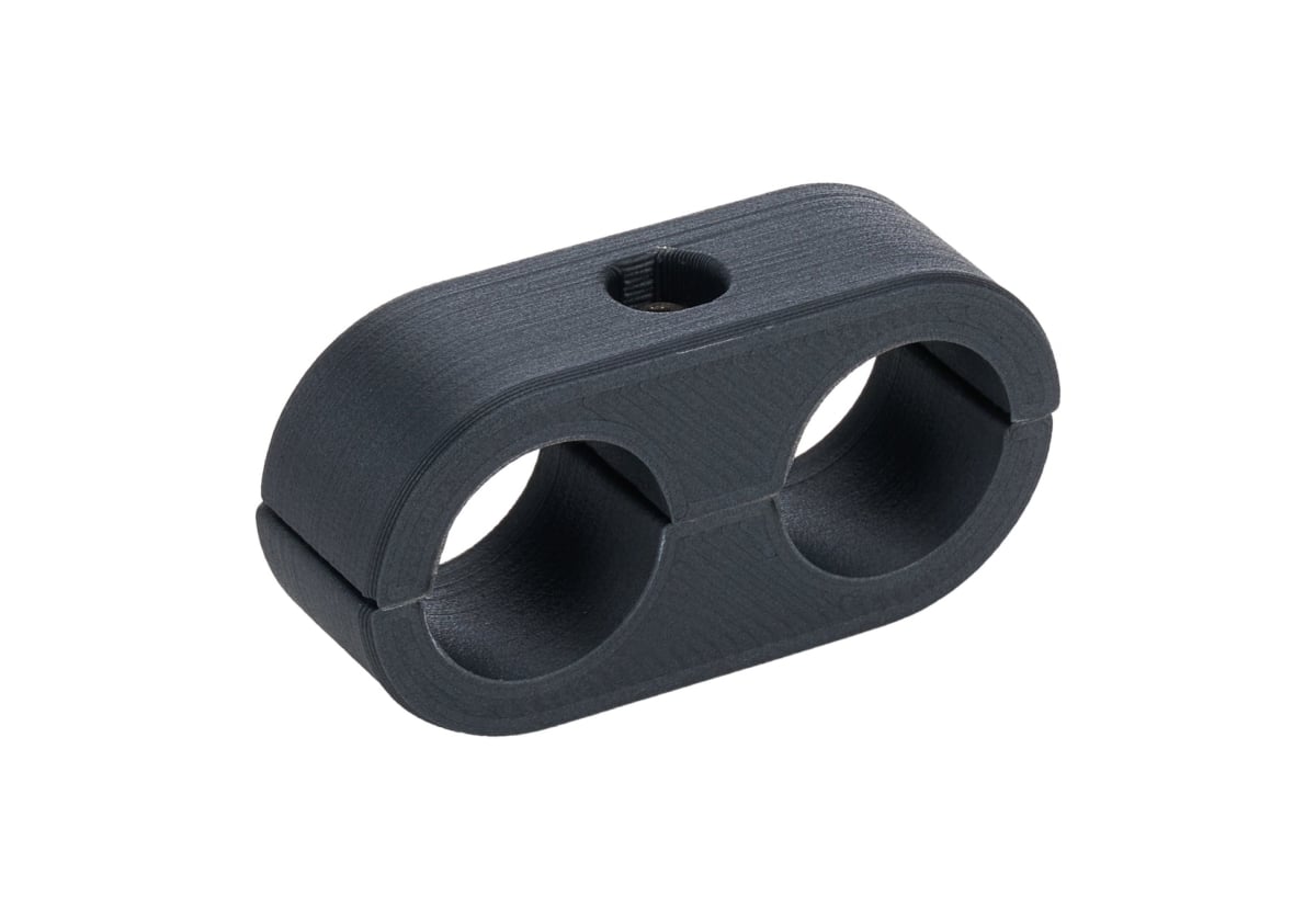 ALL18372 10AN Hose Separator, Black