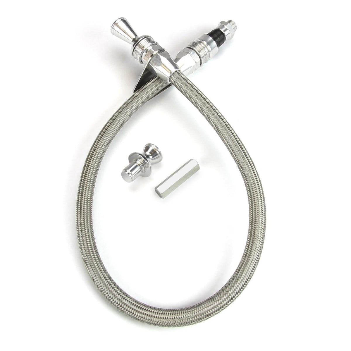 LOK1211144-36 Anchor Tight Locking Dipstick for TH350-400 Transmissions, Clear Anodized