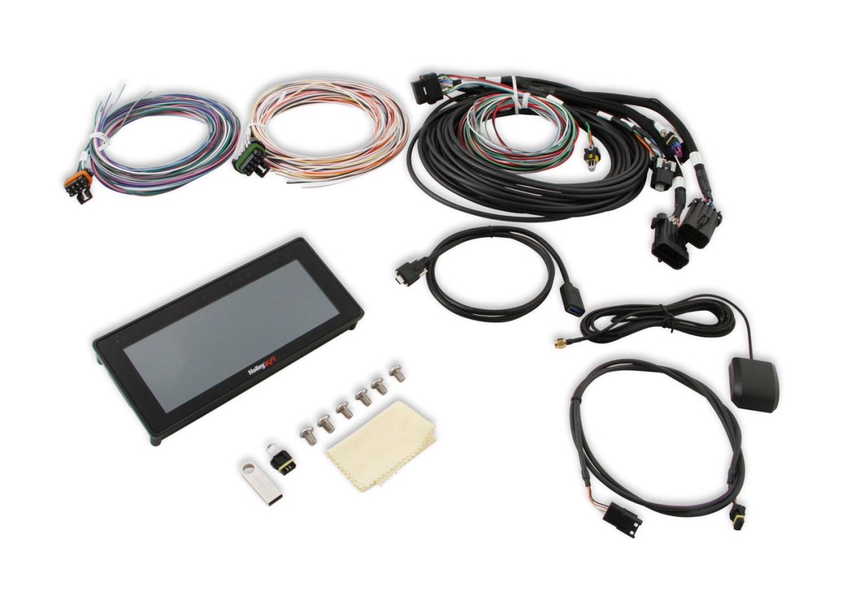 HLY553-117 6.86 in. Standalone Pro-Dash Display, Black Face