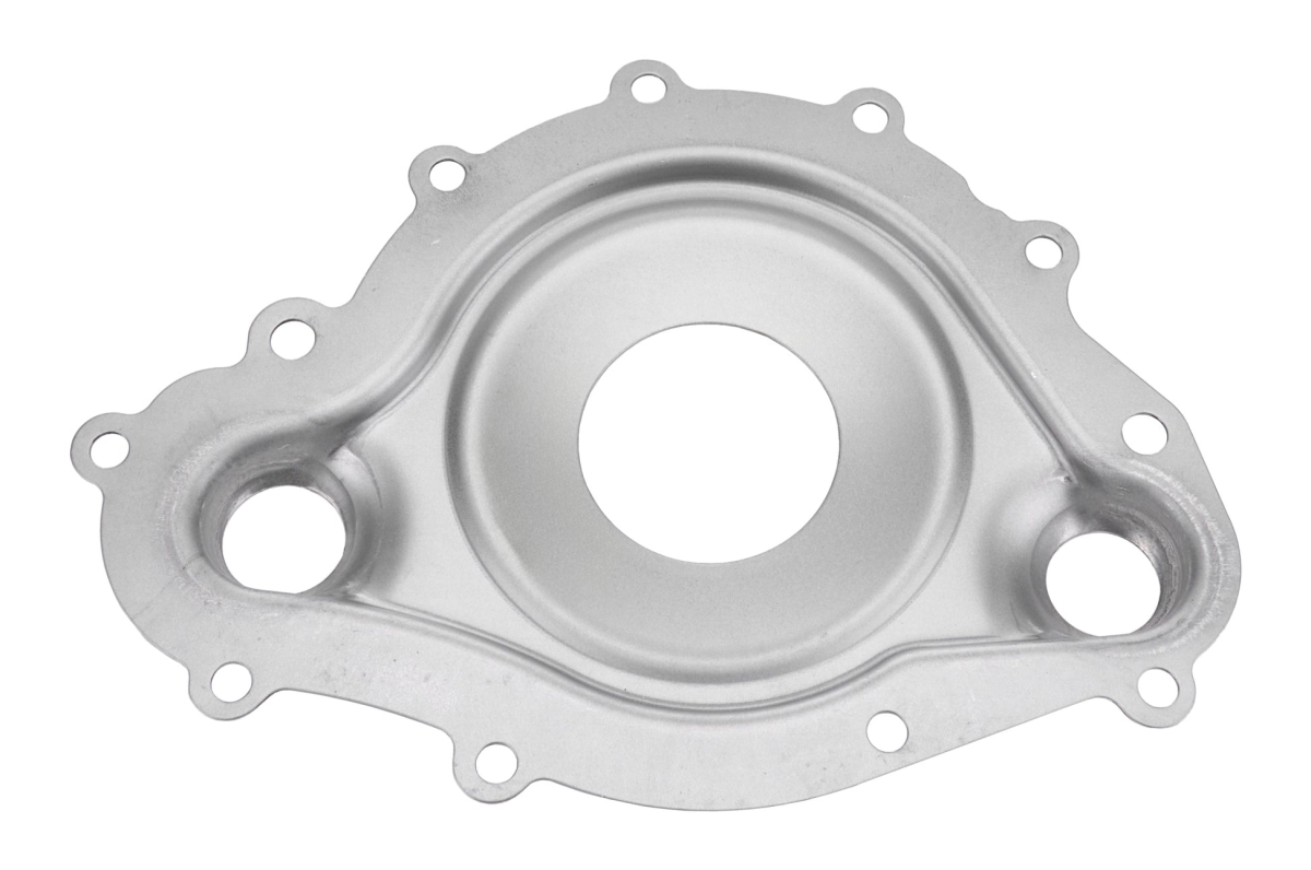ALL99416 Pontiac V8 Water Pump Plate, Natural