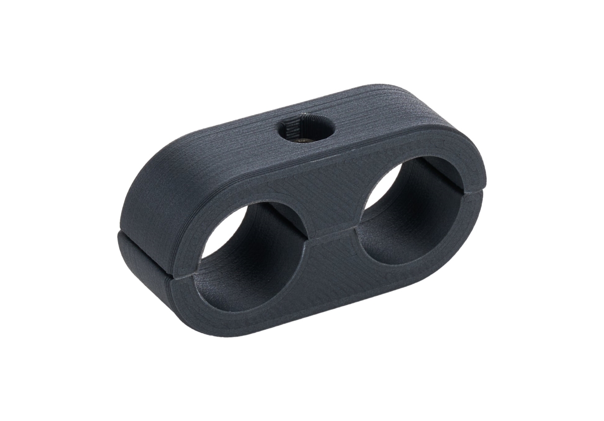 ALL18373 Hose Separator Clamp for -12AN, Black