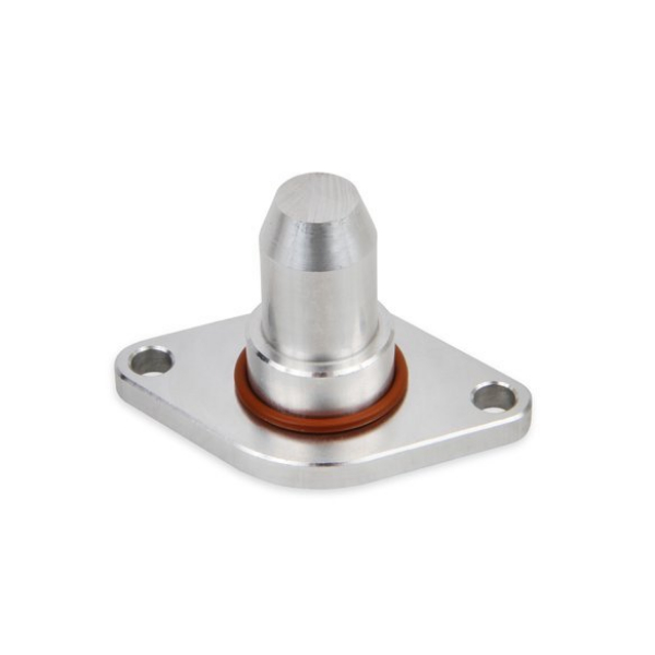 HLY543-123 Idle Air Control Plug, Clear - Aluminum
