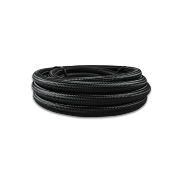 VIB18988 Nylon Braided Flex Hose Roll, Black - 5 ft.